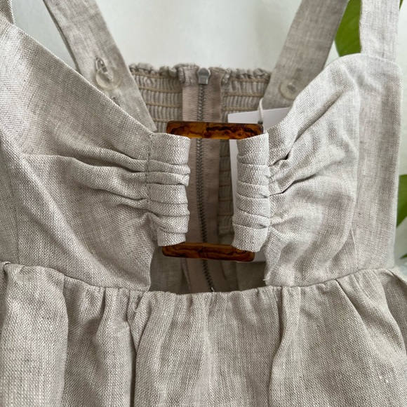 BNWT REFORMATION Noel Linen dress - Picture 2 of 6